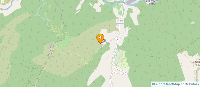 localisation de l'entreprise GROUPEMENT FONCIER AGRICOLE DE DOMAINE DE MURENNES  LA MOLE