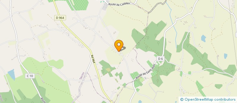 localisation de l'entreprise GROUPEMENT FONCIER AGRICOLE DE GAYSSOU  BROZE