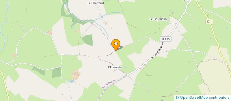 localisation de l'entreprise GROUPEMENT FONCIER AGRICOLE DE GAZIERE  YGRANDE