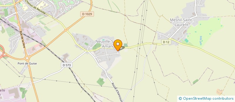 localisation de l'entreprise GROUPEMENT FONCIER AGRICOLE DE GFA DE LA MARTINIERE à NEUVILLE-SAINT-AMAND