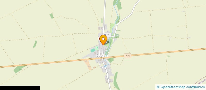 localisation de l'entreprise GROUPEMENT FONCIER AGRICOLE DE GFA DES BOIS  COOLE