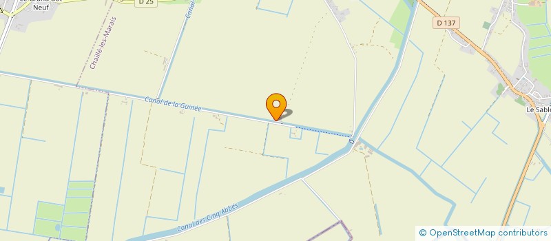 localisation de l'entreprise GROUPEMENT FONCIER AGRICOLE DE  GFA DU FIEF  CHAMPAGNE-LES-MARAIS