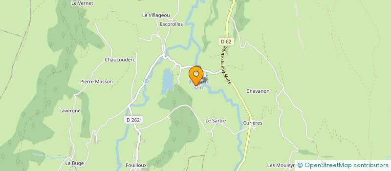 localisation de l'entreprise GROUPEMENT FONCIER AGRICOLE DE GFA RAYNAL à CHEYLADE