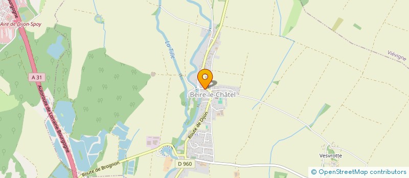 localisation de l'entreprise GROUPEMENT FONCIER AGRICOLE DE L'ALBANE  BLAGNY-SUR-VINGEANNE