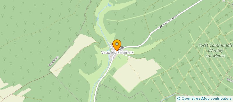 localisation de l'entreprise GROUPEMENT FONCIER AGRICOLE DE L'ENTENTE à VAUX-LES-PALAMEIX