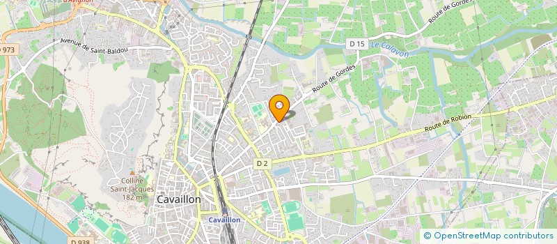 localisation de l'entreprise GROUPEMENT FONCIER AGRICOLE DE L'ETERNEL  CAVAILLON