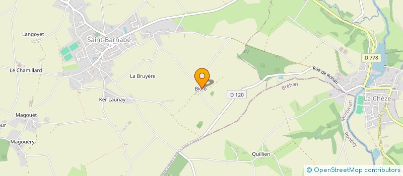 localisation de l'entreprise GROUPEMENT FONCIER AGRICOLE DE L'HORIZON à SAINT-BARNABE