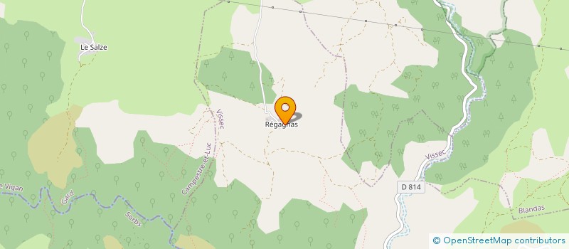 localisation de l'entreprise GROUPEMENT FONCIER AGRICOLE DE L'OASIS DU REG  VISSEC