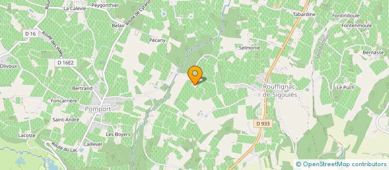 localisation de l'entreprise GROUPEMENT FONCIER AGRICOLE DE LA BASTOUGNE  MONBAZILLAC