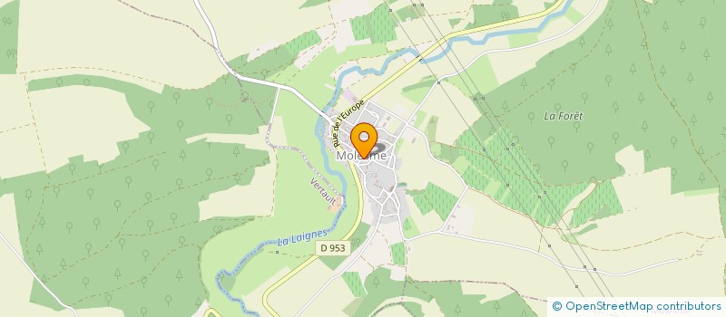 localisation de l'entreprise GROUPEMENT FONCIER AGRICOLE DE LA BERGERIE DU CHENE  NESLE-ET-MASSOULT