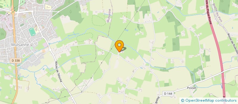 localisation de l'entreprise GROUPEMENT FONCIER AGRICOLE DE LA BLANCHARDIERE  TELOCHE