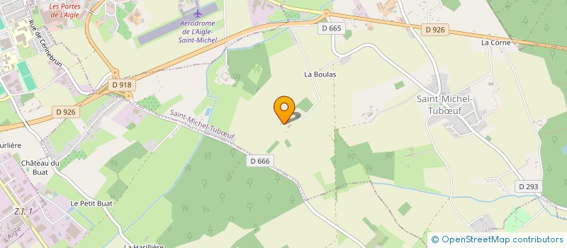 localisation de l'entreprise GROUPEMENT FONCIER AGRICOLE DE LA BULNELIERE à SAINT-MICHEL-TUBOEUF