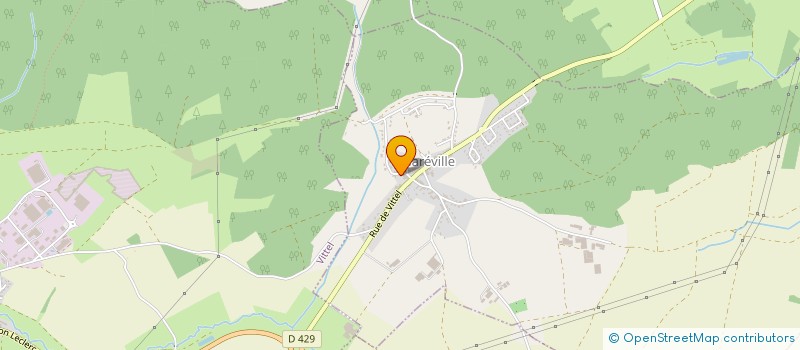 localisation de l'entreprise GROUPEMENT FONCIER AGRICOLE DE LA CARRIERE  HAREVILLE