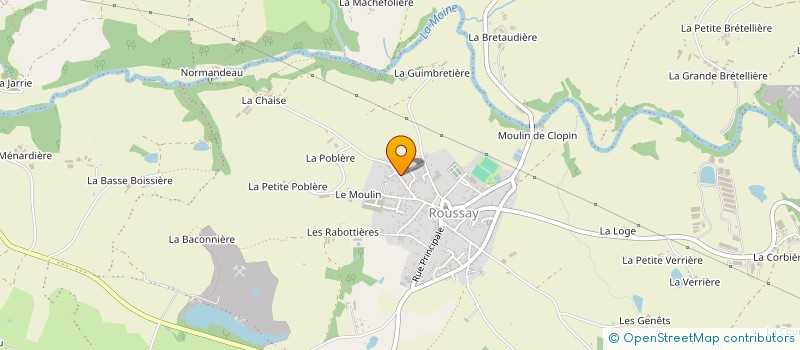 localisation de l'entreprise GROUPEMENT FONCIER AGRICOLE DE LA CHAISE à SEVREMOINE