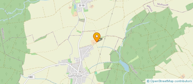 localisation de l'entreprise GROUPEMENT FONCIER AGRICOLE DE LA CHAPELLE  GALFINGUE