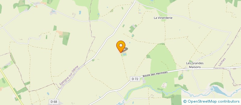 localisation de l'entreprise GROUPEMENT FONCIER AGRICOLE DE LA COURBETTIERE  CHEMILLE SUR DEME