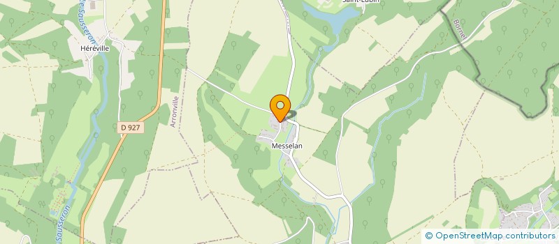 localisation de l'entreprise GROUPEMENT FONCIER AGRICOLE DE LA FERME DE MESSELAN  FROUVILLE