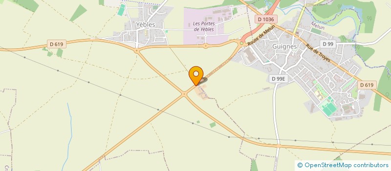 localisation de l'entreprise GROUPEMENT FONCIER AGRICOLE DE LA FERME DE VITRY  YEBLES