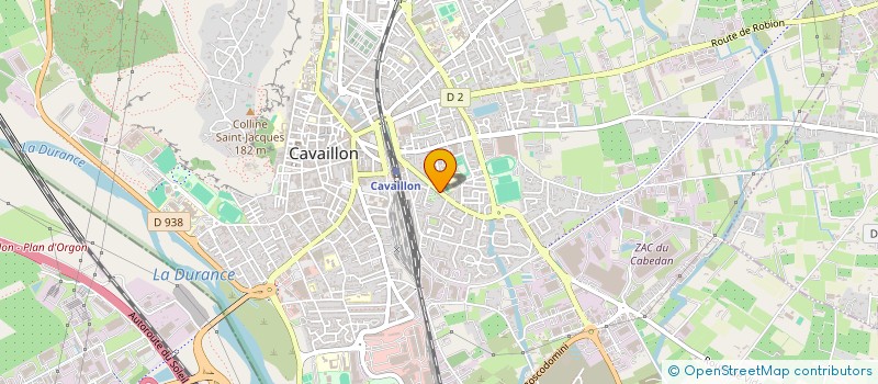 localisation de l'entreprise GROUPEMENT FONCIER AGRICOLE DE LA FONT DU PIN  CAVAILLON