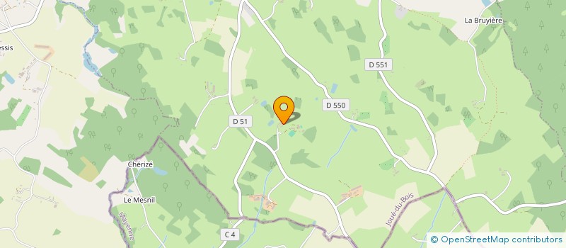 localisation de l'entreprise GROUPEMENT FONCIER AGRICOLE DE LA FOUQUIERE à JOUE-DU-BOIS
