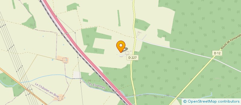 localisation de l'entreprise GROUPEMENT FONCIER AGRICOLE DE LA GATELLERIE  LES ECRENNES