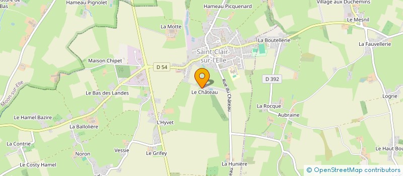 localisation de l'entreprise GROUPEMENT FONCIER AGRICOLE DE LA LUZERNE  LA LUZERNE