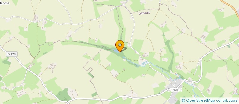 localisation de l'entreprise GROUPEMENT FONCIER AGRICOLE DE LA MAIN FERME  DEHAULT