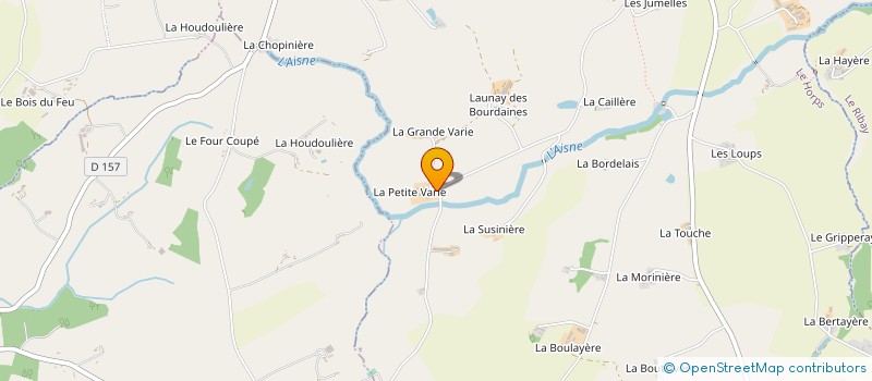 localisation de l'entreprise GROUPEMENT FONCIER AGRICOLE DE LA MORANDIERE  LE HORPS