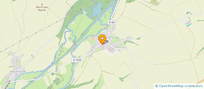 localisation de l'entreprise GROUPEMENT FONCIER AGRICOLE DE LA PERDRIX EN ABREGE GFA DE LA PERDRIX  MACQUIGNY