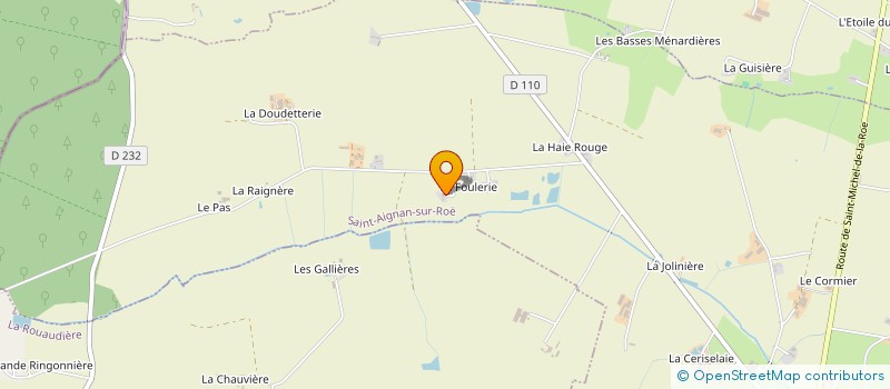 localisation de l'entreprise GROUPEMENT FONCIER AGRICOLE DE LA PICHARDIERE  SAINT-ERBLON