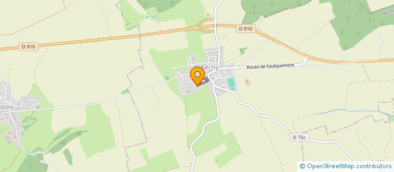 localisation de l'entreprise GROUPEMENT FONCIER AGRICOLE DE LA SOURCE  BECHY