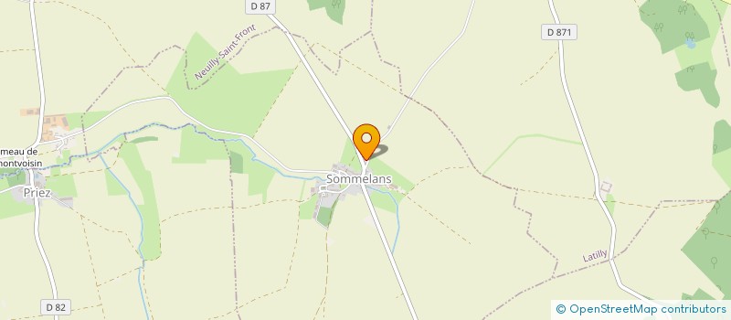 localisation de l'entreprise GROUPEMENT FONCIER AGRICOLE DE LA TOUR  MARIZY SAINTE GENEVIEVE