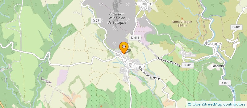 localisation de l'entreprise GROUPEMENT FONCIER AGRICOLE DE LA TUILERIE MALASANG II  SALSIGNE