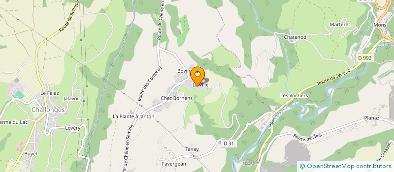 localisation de l'entreprise GROUPEMENT FONCIER AGRICOLE DE LA VILLA  USINENS