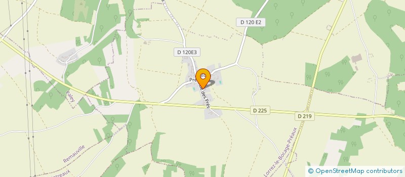 localisation de l'entreprise GROUPEMENT FONCIER AGRICOLE DE LA VILLARDERIE  LORREZ-LE-BOCAGE-PREAUX