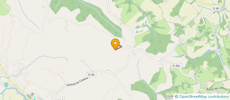 localisation de l'entreprise GROUPEMENT FONCIER AGRICOLE DE LABOURDETTE  GOUTEVERNISSE