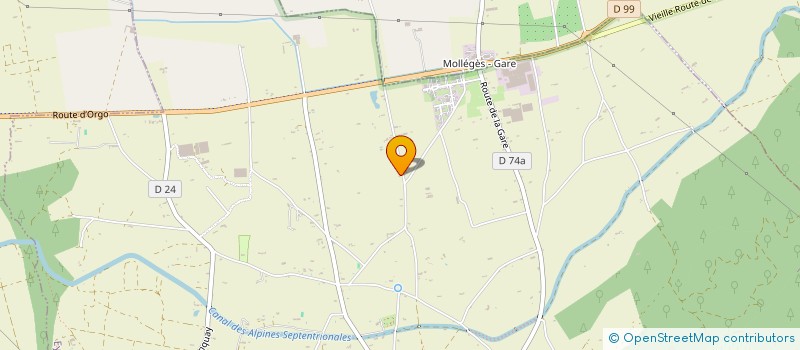 localisation de l'entreprise GROUPEMENT FONCIER AGRICOLE DE LES CORYMBES  EYGALIERES