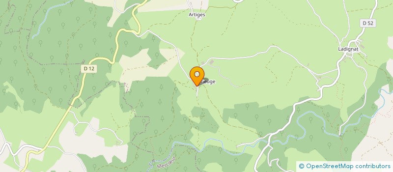 localisation de l'entreprise GROUPEMENT FONCIER AGRICOLE DE LODINES  SAINT-JUST-PRES-BRIOUDE