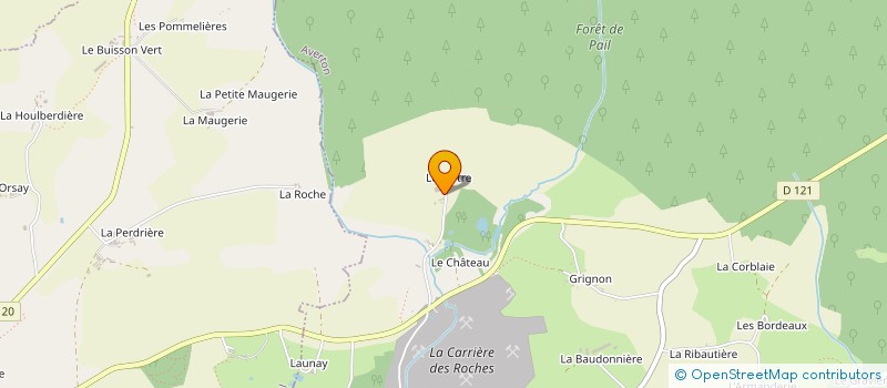 localisation de l'entreprise GROUPEMENT FONCIER AGRICOLE DE MARRES  LOUPFOUGERES