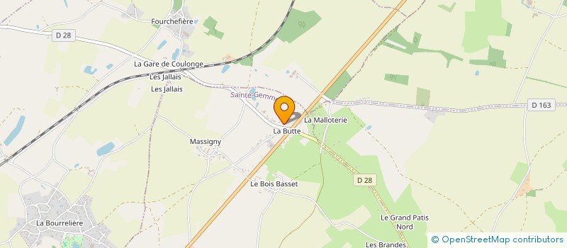 localisation de l'entreprise GROUPEMENT FONCIER AGRICOLE DE MASSIGNY  SAINTE-GEMME