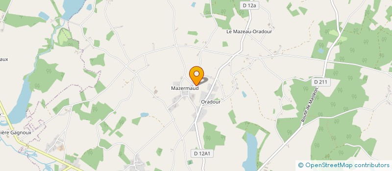 localisation de l'entreprise GROUPEMENT FONCIER AGRICOLE DE MAZERMAUD à LINARDS