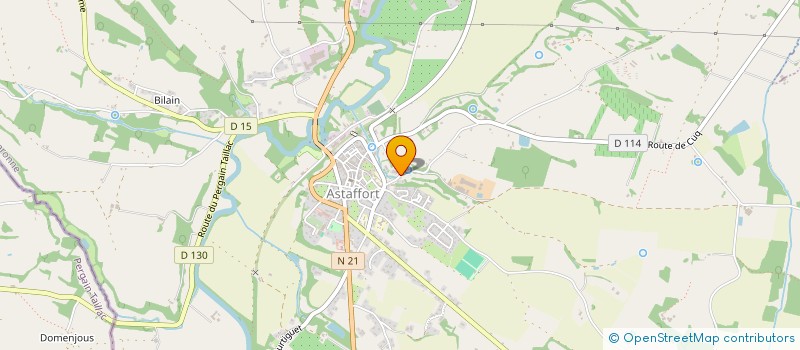 localisation de l'entreprise GROUPEMENT FONCIER AGRICOLE DE MOURAMON  ASTAFFORT