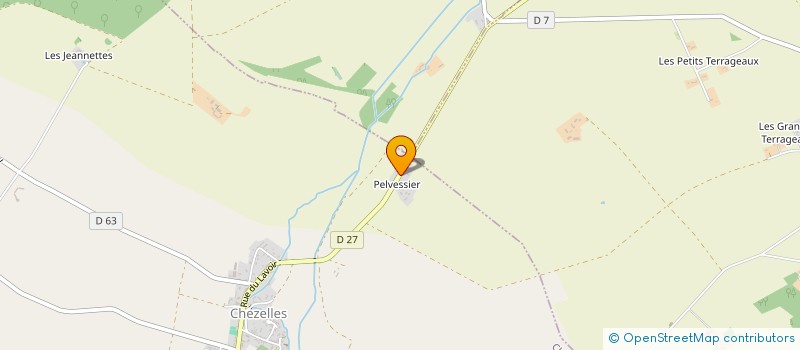 localisation de l'entreprise GROUPEMENT FONCIER AGRICOLE DE PELLEVESSIER à CHEZELLES