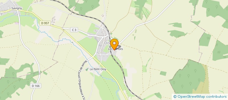 localisation de l'entreprise GROUPEMENT FONCIER AGRICOLE DE POIL ROTI à OISY