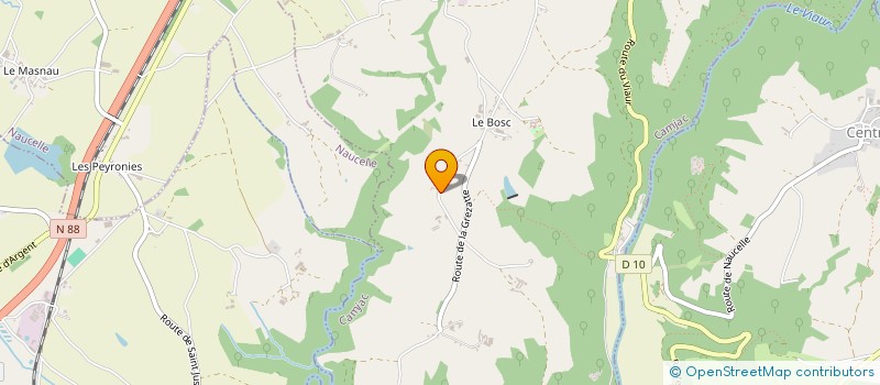 localisation de l'entreprise GROUPEMENT FONCIER AGRICOLE DE RESSELVES  CAMJAC