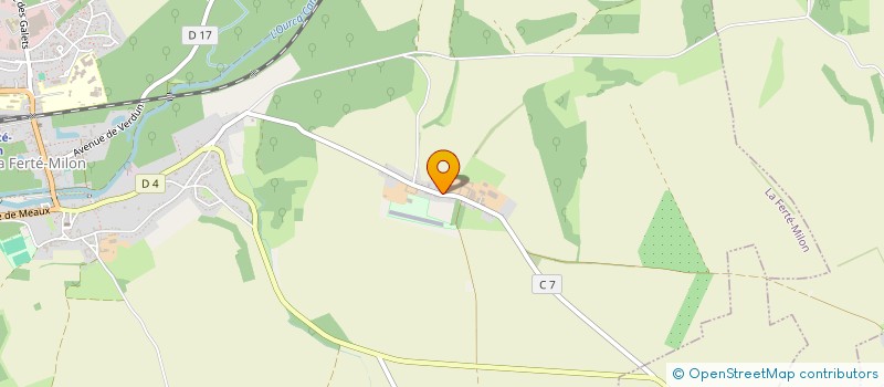 localisation de l'entreprise GROUPEMENT FONCIER AGRICOLE DE RETZ  LA FERTE-MILON