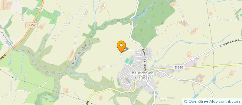 localisation de l'entreprise GROUPEMENT FONCIER AGRICOLE DE ROBIGRIM  BEAUPREAU-EN-MAUGES