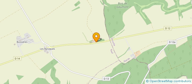 localisation de l'entreprise GROUPEMENT FONCIER AGRICOLE DE SAINTE APPOLINE  CHAMBLEY-BUSSIERES