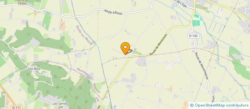 localisation de l'entreprise GROUPEMENT FONCIER AGRICOLE DE : SASANTAMACLO  MONTMEYRAN