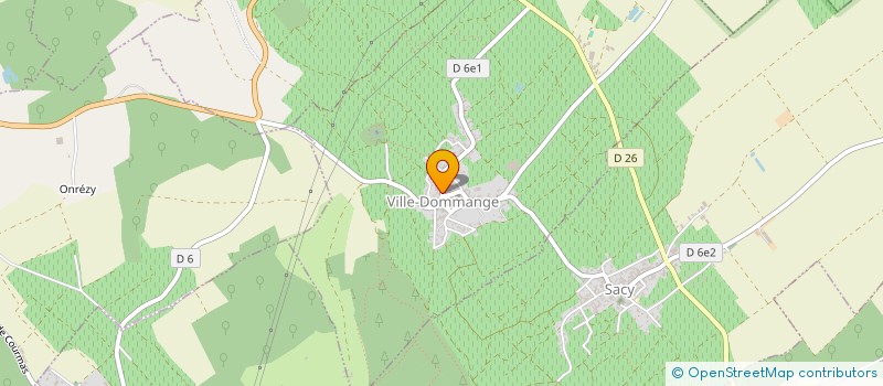 localisation de l'entreprise GROUPEMENT FONCIER AGRICOLE DE SOUS LES ROSES  COURMAS